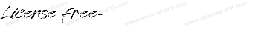 License free字体转换